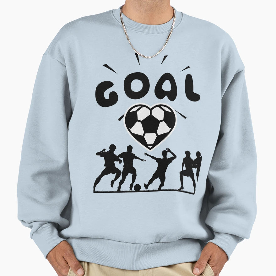 Football Match Sweatshirt - Fun Novelty Design Unisex - T-Shirt, Sweatshirt, Hoodie