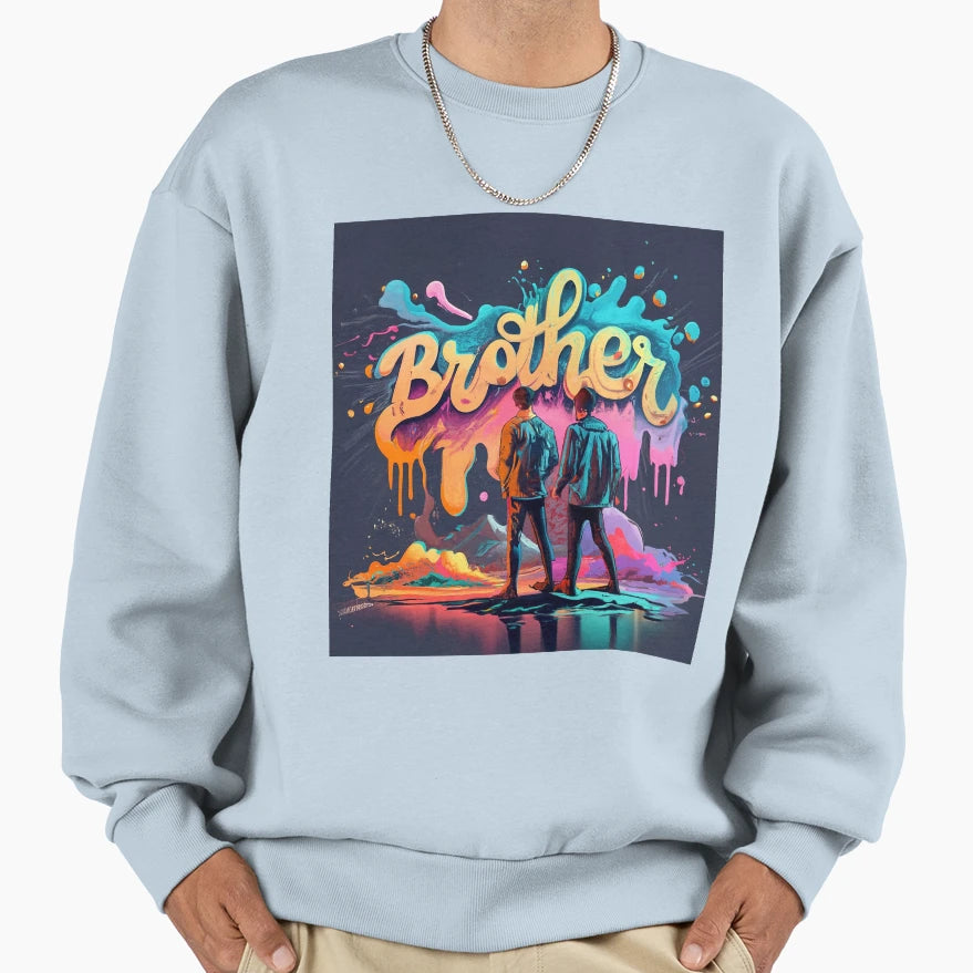 Brother Sweatshirt - Unique Graphic Men Women - T-Shirt, Sweatshirt, Hoodie