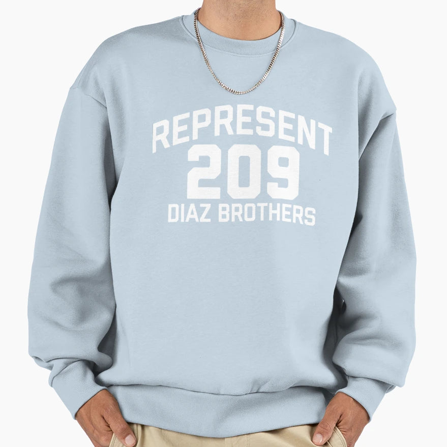 209 Represent Sweatshirt - Trendy Graphic Men Women - T-Shirt, Sweatshirt, Hoodie