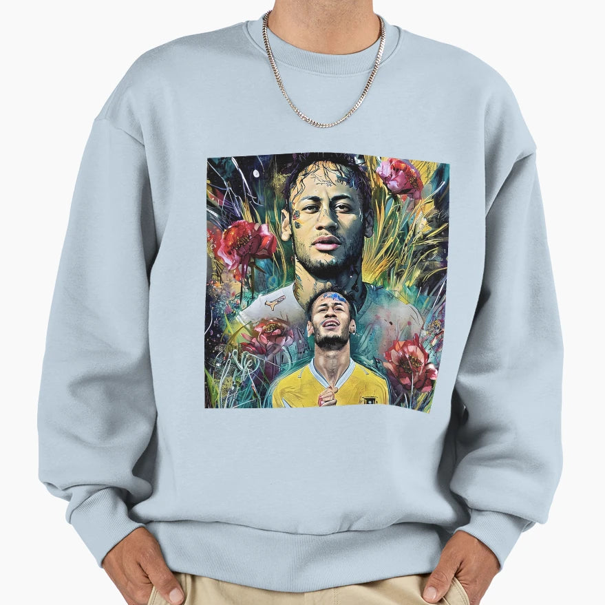 Double Neymar Sweatshirt - Unique Graphic Unisex - T-Shirt, Sweatshirt, Hoodie