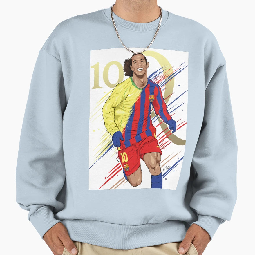 Ronaldinho Gaucho Sweatshirt - Streetwear Style Unisex - T-Shirt, Sweatshirt, Hoodie