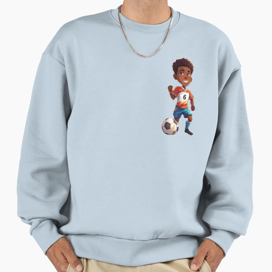 Soccer Sweatshirt - Fun Novelty Design Unisex - T-Shirt, Sweatshirt, Hoodie