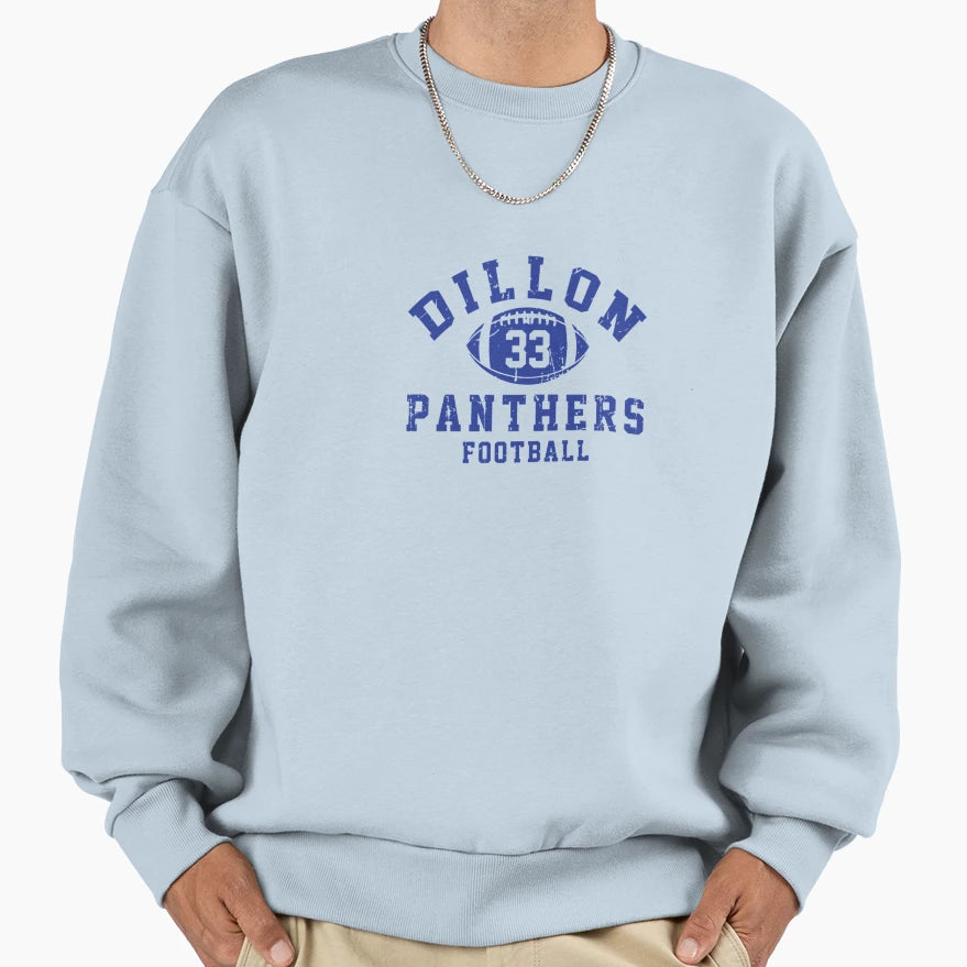 Dillon Pantherss Football 33S Sweatshirt - Custom Art Print for Adults - T-Shirt, Sweatshirt, Hoodie