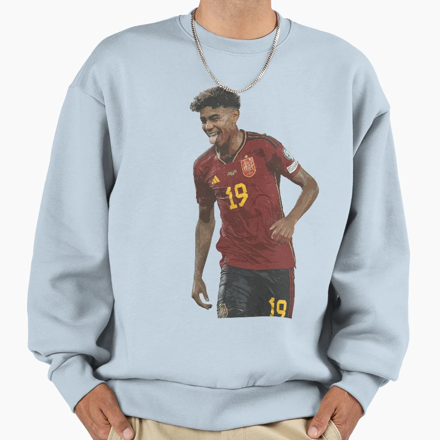 Lamine Yamal Sweatshirt - Streetwear Style Unisex - T-Shirt, Sweatshirt, Hoodie