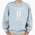 Sports Jersey Anti Sport People Sweatshirt - Minimalist Print Men Women - T-Shirt, Sweatshirt, Hoodie