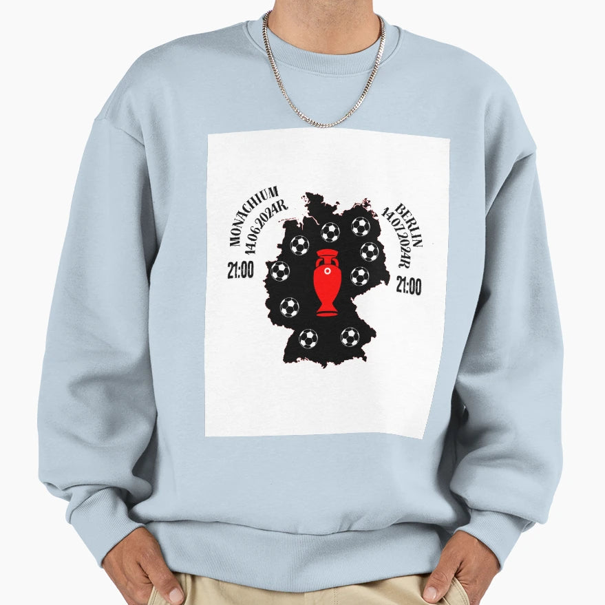 Euro 2024R Sweatshirt - Trendy Graphic for Adults - T-Shirt, Sweatshirt, Hoodie