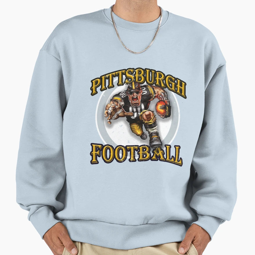 Pittsburgh Football Sweatshirt - Novelty Apparel Men Women - T-Shirt, Sweatshirt, Hoodie