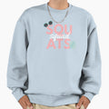Squats Squad Workout Yoga Sweatshirt - Fun Novelty Design Men Women - T-Shirt, Sweatshirt, Hoodie