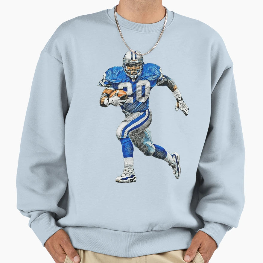 Running Back Sweatshirt - Aesthetic Graphic Unisex - T-Shirt, Sweatshirt, Hoodie