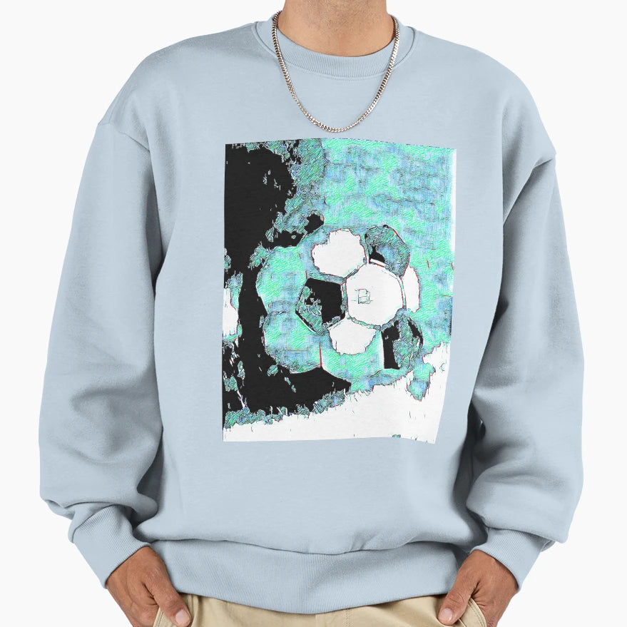 Football Deconstructed Sweatshirt - Streetwear Style for Adults - T-Shirt, Sweatshirt, Hoodie