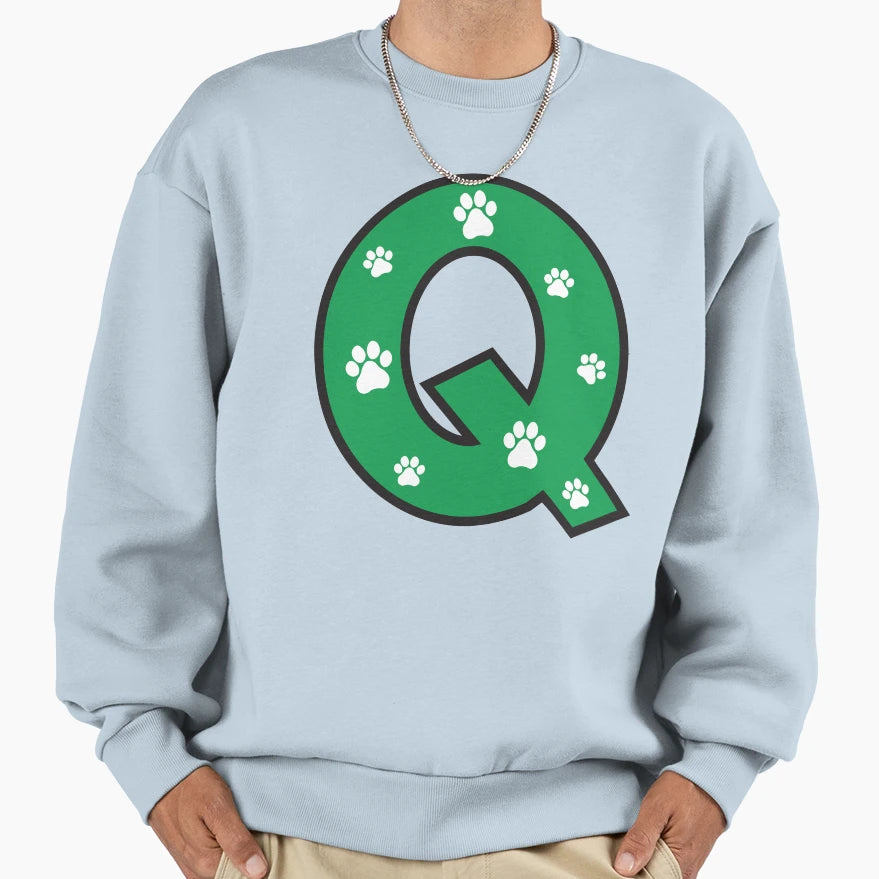 Paw Alphabet Sweatshirt - Streetwear Style Unisex - T-Shirt, Sweatshirt, Hoodie