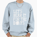 Football Mom Lets Hear Sweatshirt - Minimalist Print for Adults - T-Shirt, Sweatshirt, Hoodie