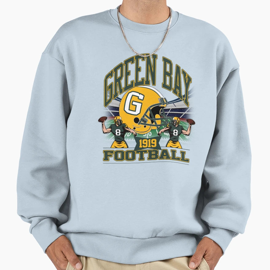 Art Green Bay Packers Sweatshirt - Novelty Apparel Men Women - T-Shirt, Sweatshirt, Hoodie
