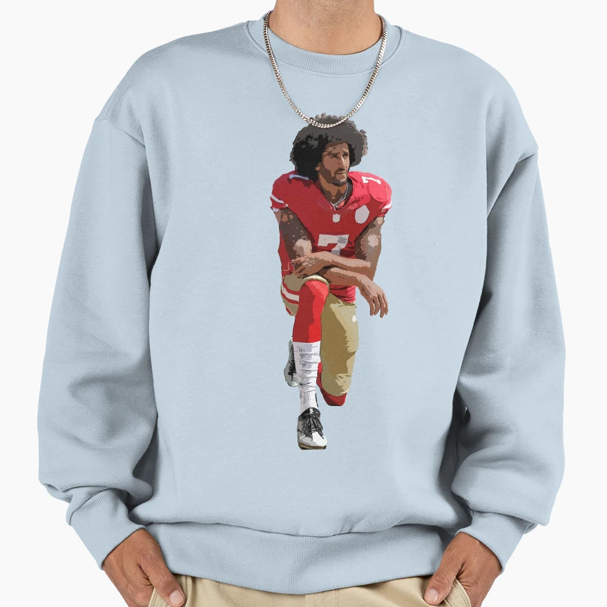 Colin Kapernick Sweatshirt - Custom Art Print for Adults - T-Shirt, Sweatshirt, Hoodie