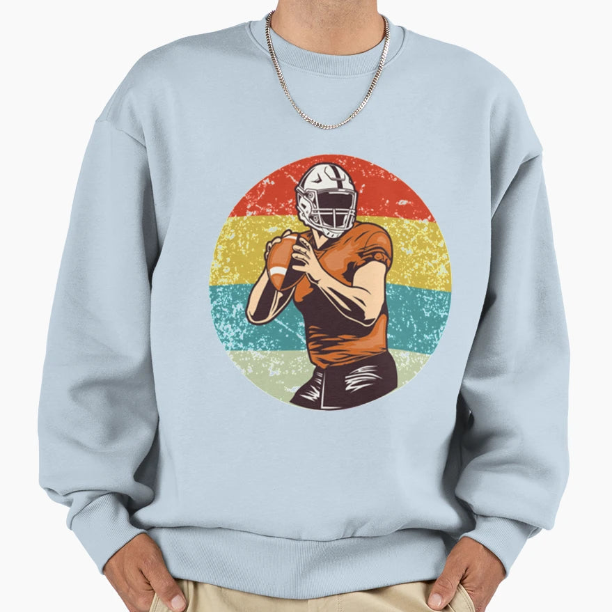 American Football Player T-Shirt - Custom Art Print Unisex - T-Shirt, Sweatshirt, Hoodie