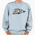 Coach Pennant Flag Black Sweatshirt - Trendy Graphic for Adults - T-Shirt, Sweatshirt, Hoodie
