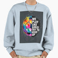 Colorful Soccer Ball Text Sweatshirt - Fun Novelty Design for Adults - T-Shirt, Sweatshirt, Hoodie