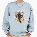 Football Player 2 Sweatshirt - Novelty Apparel for Adults - T-Shirt, Sweatshirt, Hoodie