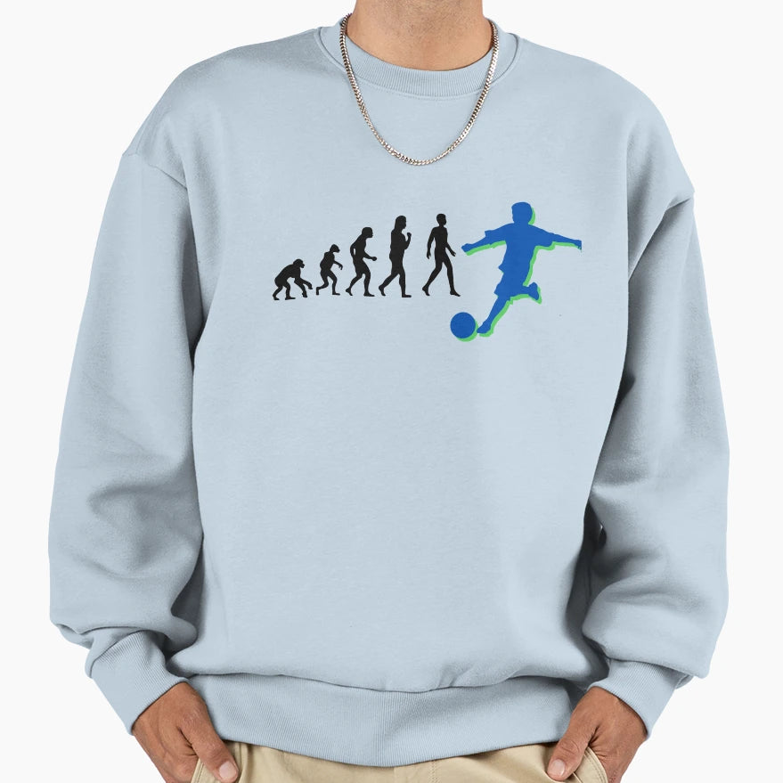 From Primal To Pro Soccer Sweatshirt - Casual Everyday Wear for Adults - T-Shirt, Sweatshirt, Hoodie