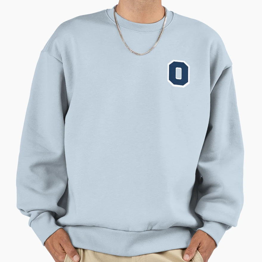 Oxford Strong Blue White Sweatshirt - Fun Novelty Design for Adults - T-Shirt, Sweatshirt, Hoodie
