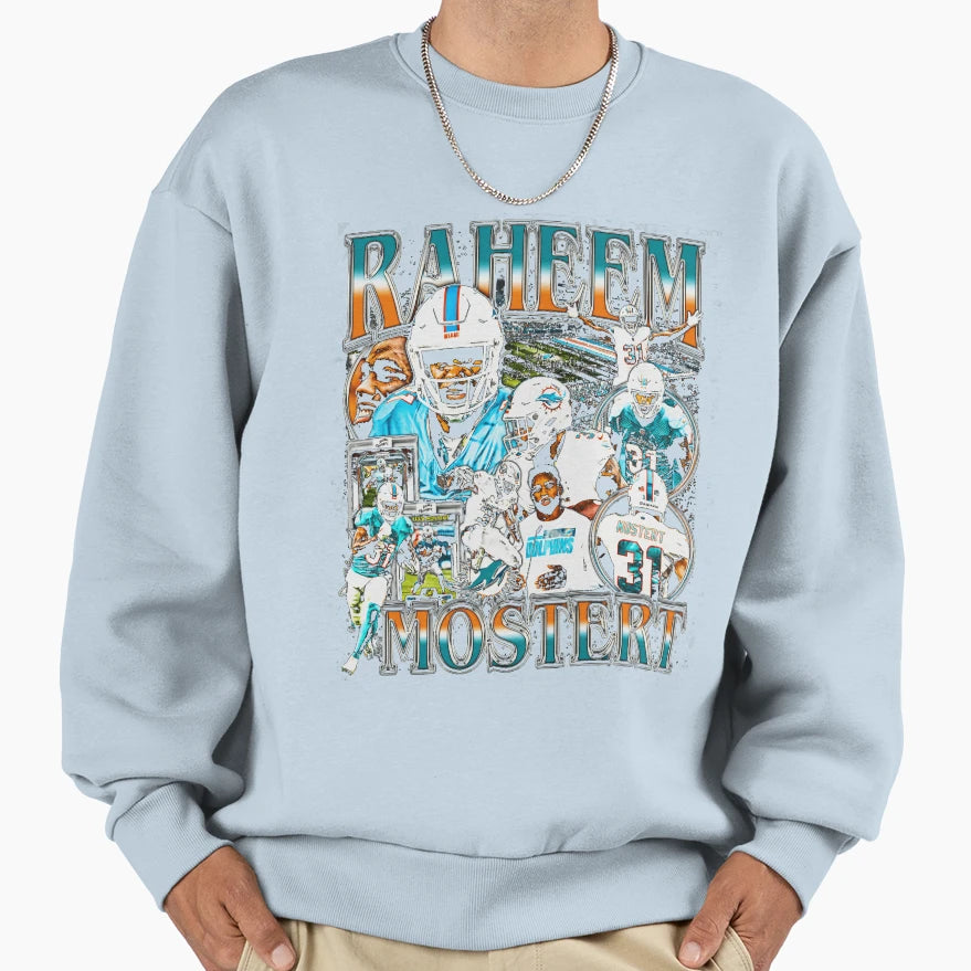 Raheem Mostert Bootleg Sweatshirt - Aesthetic Graphic Unisex - T-Shirt, Sweatshirt, Hoodie