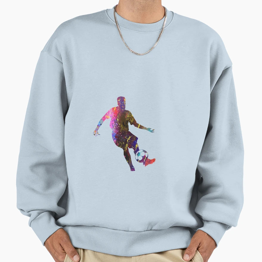 Passing Ball Art Inspirational Sweatshirt - Aesthetic Graphic Men Women - T-Shirt, Sweatshirt, Hoodie