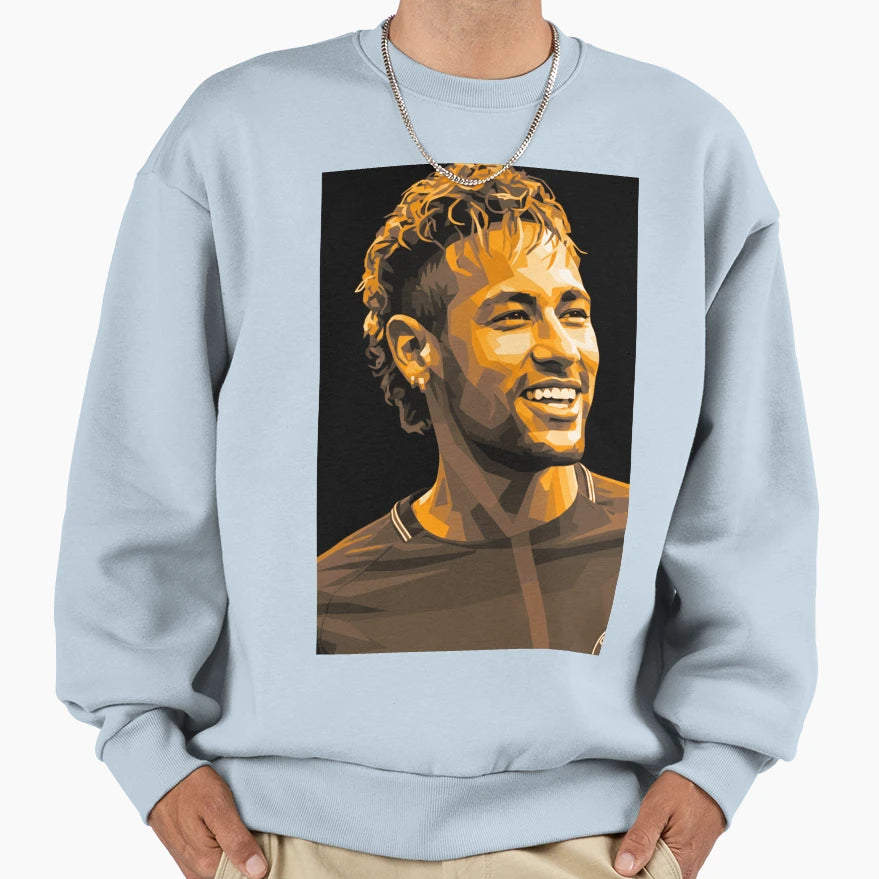 Neymar Sweatshirt - Custom Art Print for Adults - T-Shirt, Sweatshirt, Hoodie
