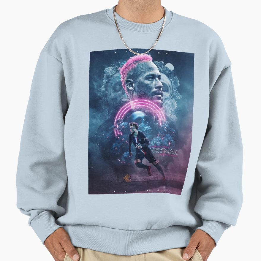 Neymar Sweatshirt - Minimalist Print for Adults - T-Shirt, Sweatshirt, Hoodie