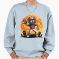 Funny Football Lovers Zombie Player Sweatshirt - Custom Art Print Unisex - T-Shirt, Sweatshirt, Hoodie