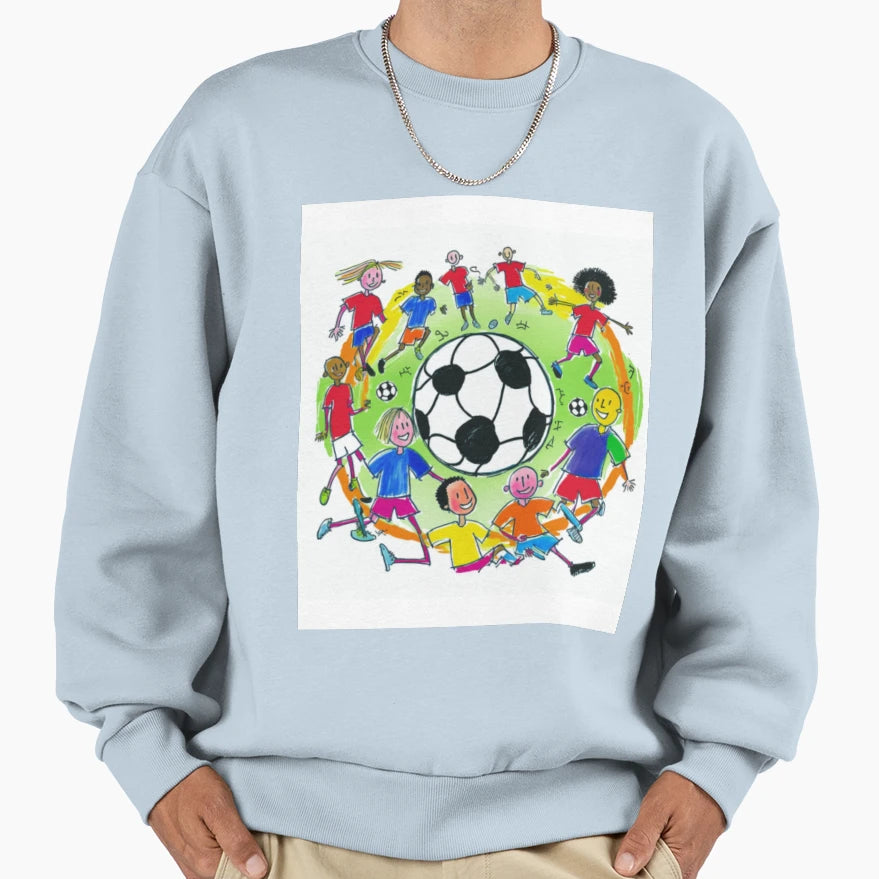Soccer Frenzy Sweatshirt - Novelty Apparel Unisex - T-Shirt, Sweatshirt, Hoodie