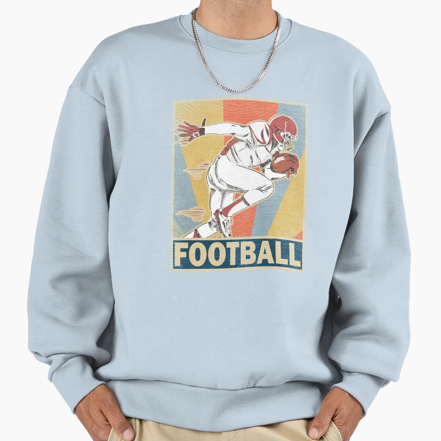 American Football Sport Gift Sweatshirt - Casual Everyday Wear for Adults - T-Shirt, Sweatshirt, Hoodie