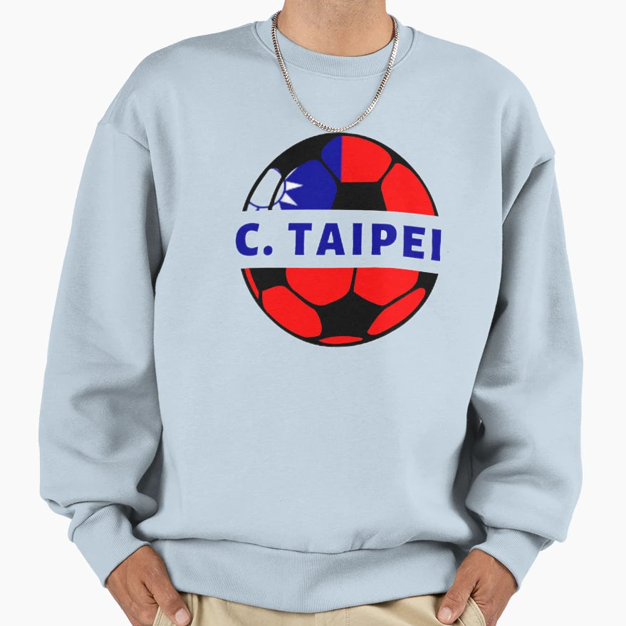 C Taipei Football Sweatshirt - Fun Novelty Design Men Women - T-Shirt, Sweatshirt, Hoodie