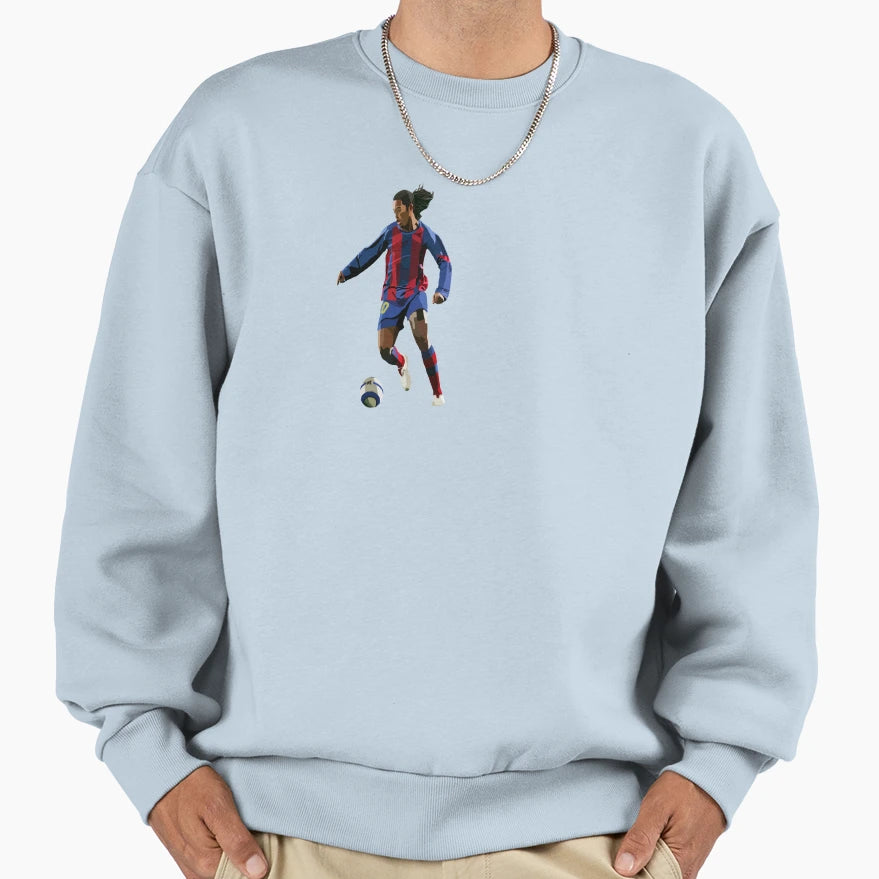 Brazilian Legend Ronaldinho Sweatshirt - Streetwear Style Unisex - T-Shirt, Sweatshirt, Hoodie