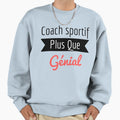 Sports Coach More Than Awesome Sweatshirt - Unique Graphic Unisex - T-Shirt, Sweatshirt, Hoodie