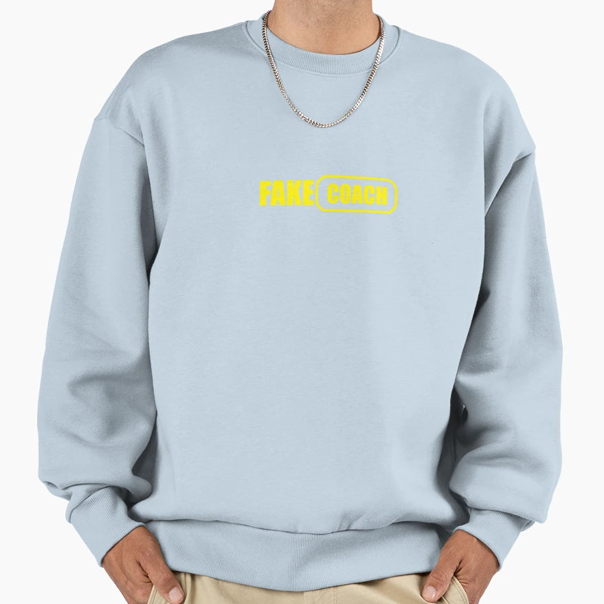 Fake Coach Sweatshirt - Casual Everyday Wear Men Women - T-Shirt, Sweatshirt, Hoodie