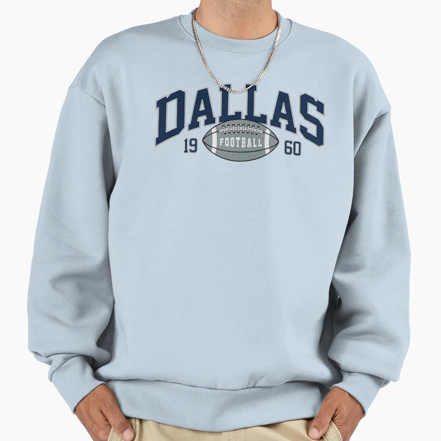 Dallas Football Varsity Sweatshirt - Streetwear Style Unisex - T-Shirt, Sweatshirt, Hoodie