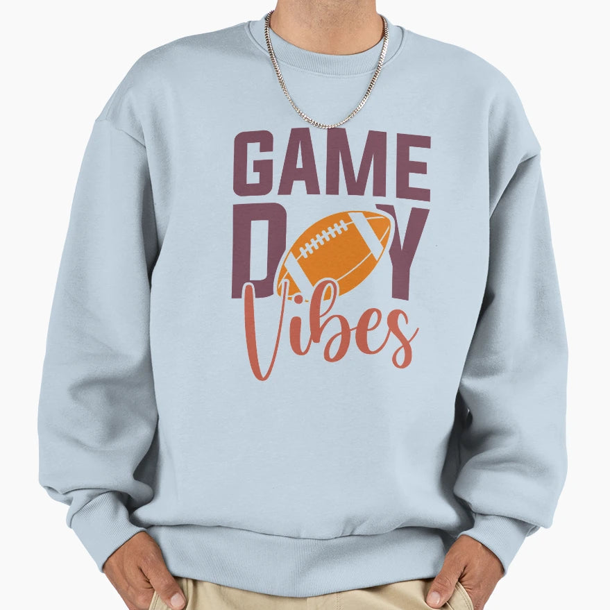 Game Day Vibes Sweatshirt - Custom Art Print Unisex - T-Shirt, Sweatshirt, Hoodie