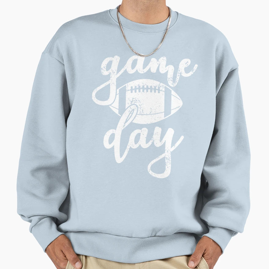 Game Day Football Lover T-Shirt - Custom Art Print Men Women - T-Shirt, Sweatshirt, Hoodie