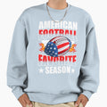 American Football Favorite Season T-Shirt - Aesthetic Graphic for Adults - T-Shirt, Sweatshirt, Hoodie
