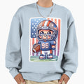 American Football Sweatshirt - Minimalist Print Unisex - T-Shirt, Sweatshirt, Hoodie