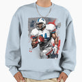 American Football Offensive Tackle Sweatshirt - Unique Graphic for Adults - T-Shirt, Sweatshirt, Hoodie