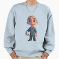 Funny Little Soccer Ball Sweatshirt - Custom Art Print Men Women - T-Shirt, Sweatshirt, Hoodie