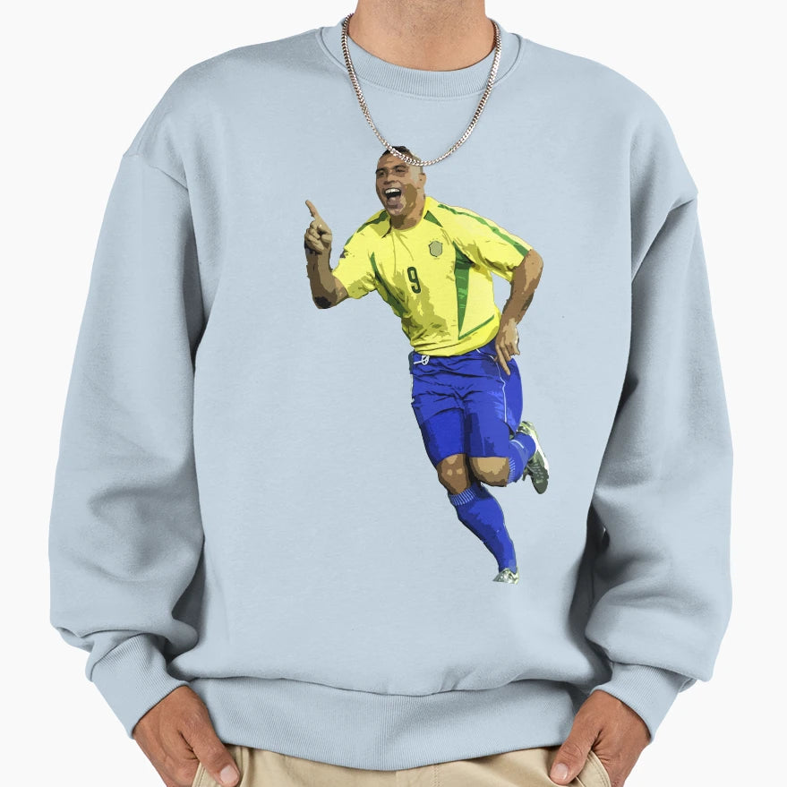 Ronaldo Nazario Sweatshirt - Unique Graphic Unisex - T-Shirt, Sweatshirt, Hoodie