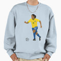 Ronaldinho Brazil Action Sweatshirt - Fun Novelty Design Men Women - T-Shirt, Sweatshirt, Hoodie