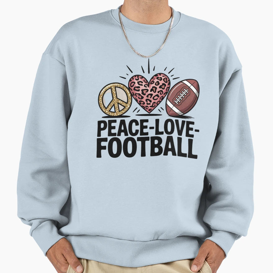 Tis Season Football Pumpkin Sweatshirt - Fun Novelty Design Men Women - T-Shirt, Sweatshirt, Hoodie