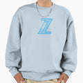 Modern Monogram Initial Letter Z Sweatshirt - Casual Everyday Wear Unisex - T-Shirt, Sweatshirt, Hoodie