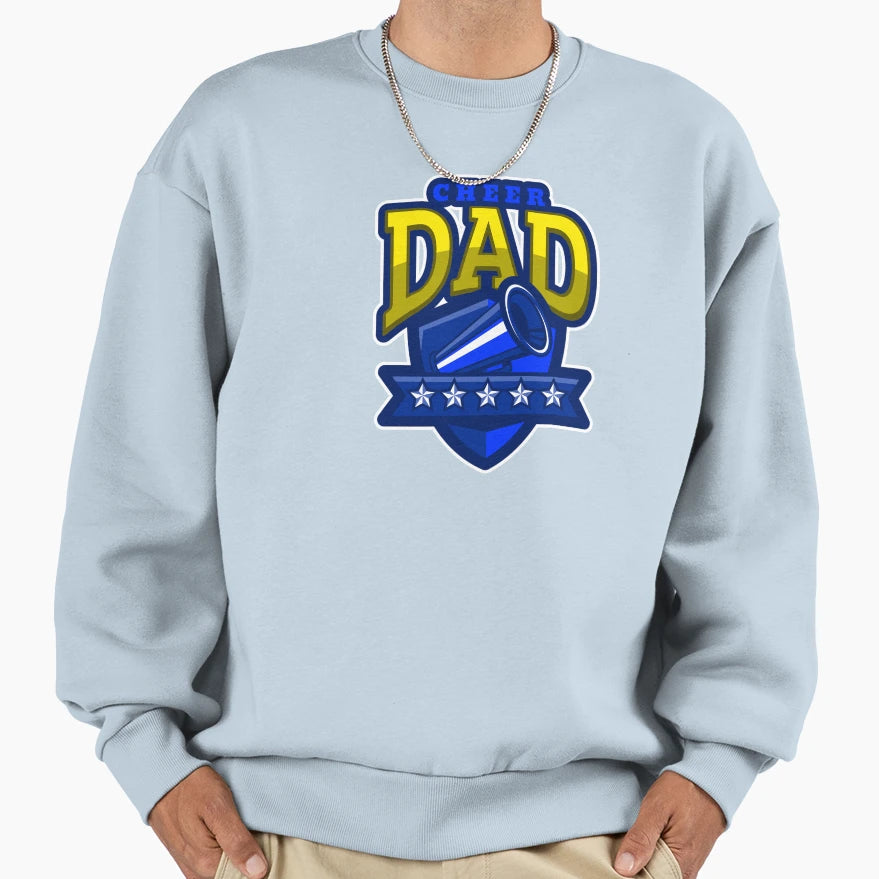 Cheer Dad Sweatshirt - Unique Graphic Unisex - T-Shirt, Sweatshirt, Hoodie