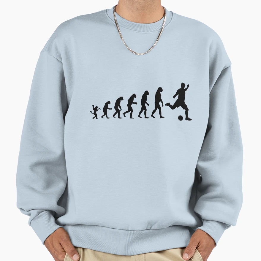Human Evolution Human Evolution Sweatshirt - Graphic Print for Adults - T-Shirt, Sweatshirt, Hoodie