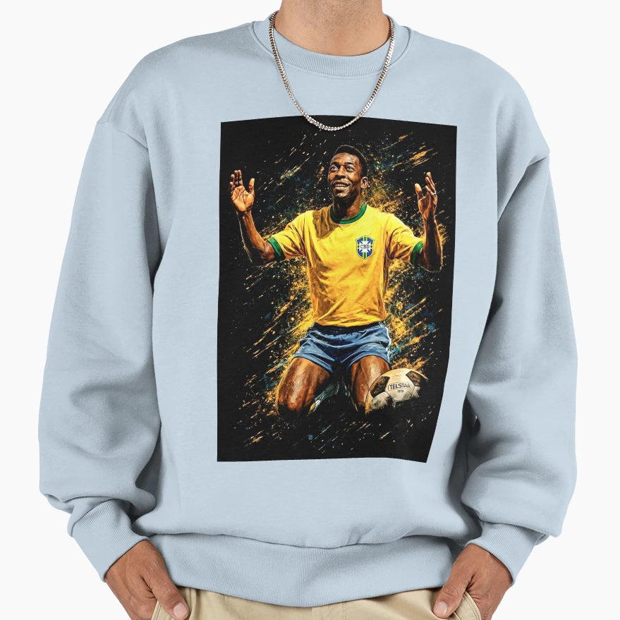 Pel Football Legend Pride Sweatshirt - Aesthetic Graphic Men Women - T-Shirt, Sweatshirt, Hoodie