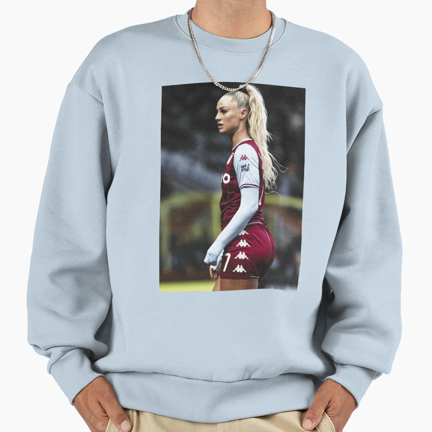 Alisha Lehmann Sweet Swiss Footballer T-Shirt - Streetwear Style Unisex - T-Shirt, Sweatshirt, Hoodie